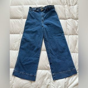H&M high waisted wide-leg jeans